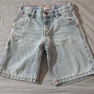 Levi's Kids Classic Blue Denim Shorts Size: 7X reg